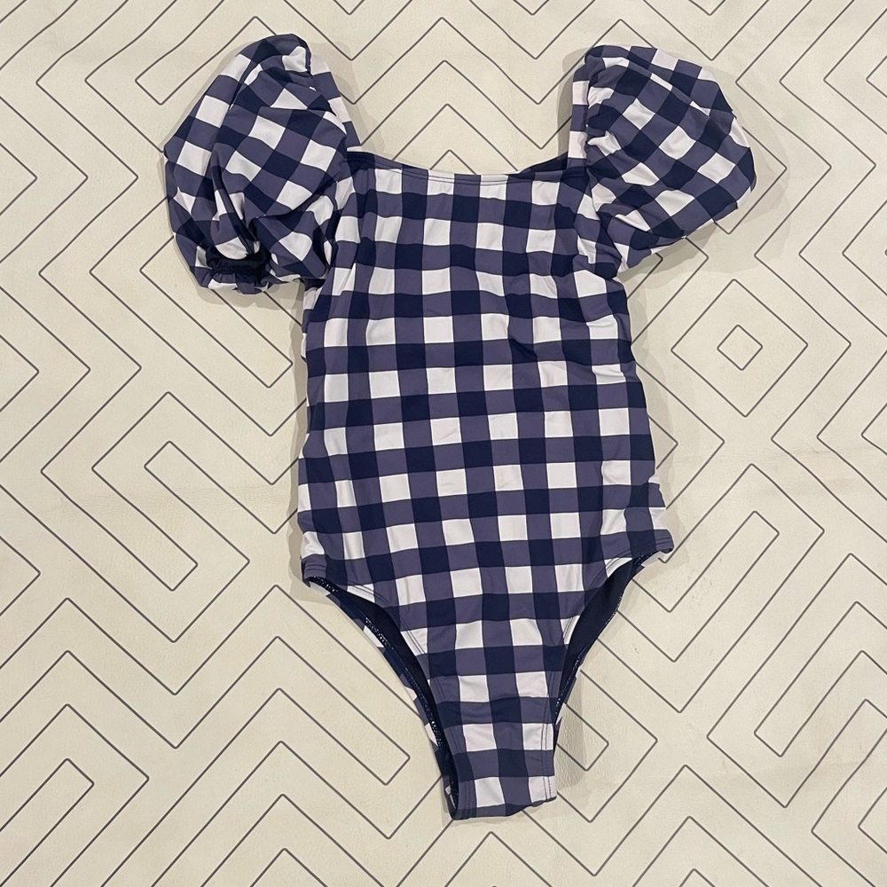Habitual Checkered One Piece Swimsuit